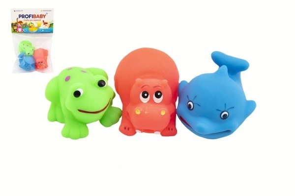 Rubber Animals for Water 3 pcs