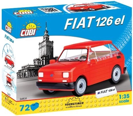Iconic FIAT 126p in 1:35 scale