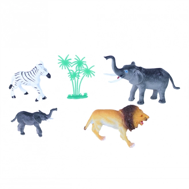 Wilde dieren in een doos