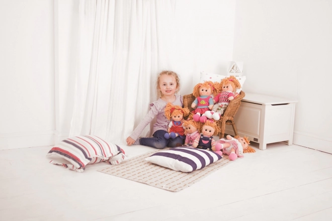 Bigjigs Toys Poupée en tissu Anna 34 cm