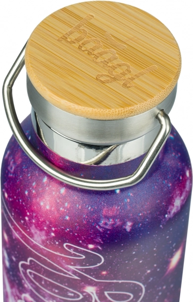 Thermosfles met bamboedeksel Galaxy 500 ml