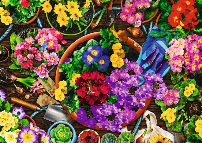 Gardening Puzzle Set by Trefl
