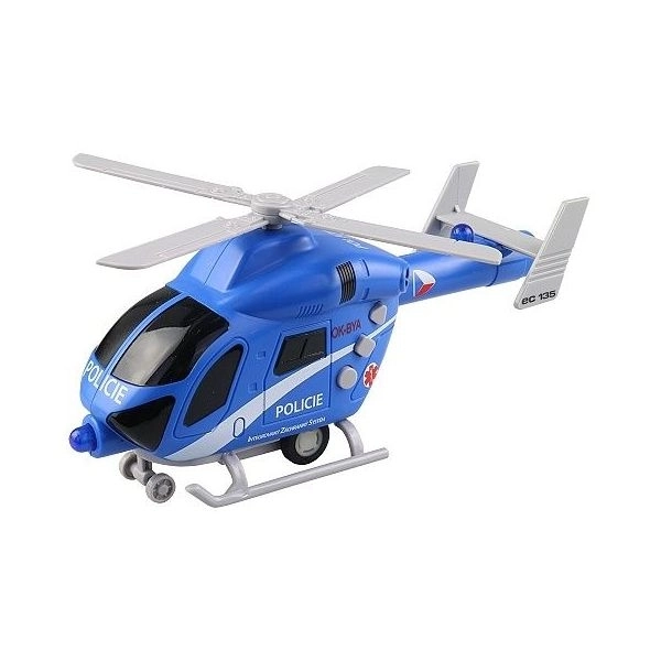 Politiek helikopter met Tsjechische stem en lichteffecten