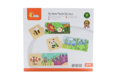 Puzzle Tiere Logisches Spiel VIGA