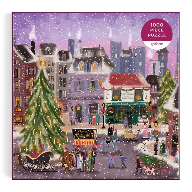 Galison puzzel kerstplein