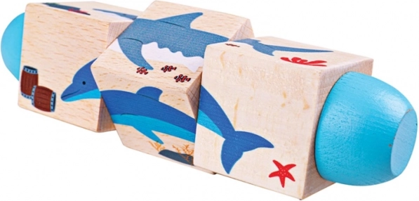 Bigjigs Toys motor skills cylinder – Life in the Sea