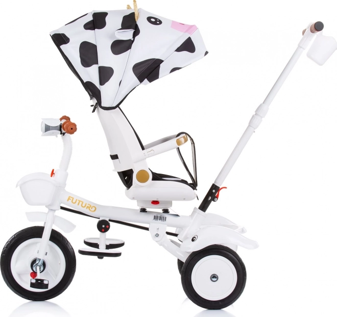 CHIPOLINO Driewieler met Dakje Futuro 2-in-1 Koe