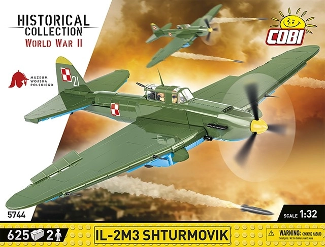 Historische Collectie WOI IL-2M3 Shturmovik 625 stenen