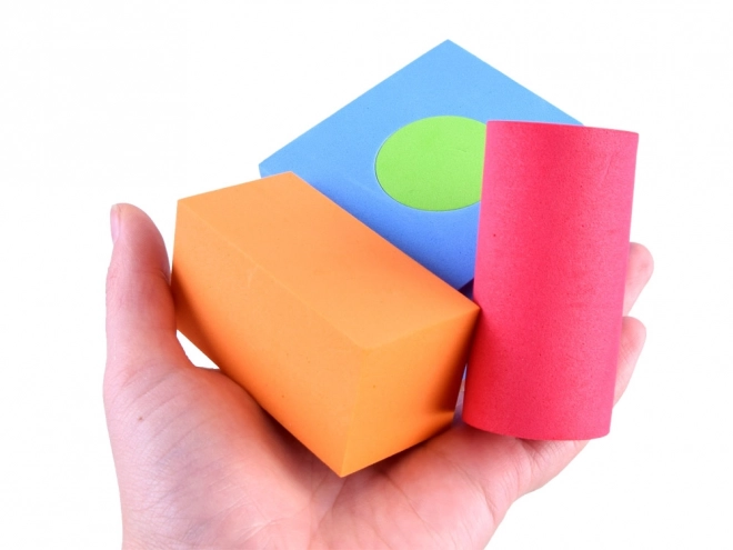 Kleurige schuimblokken 80 stuks