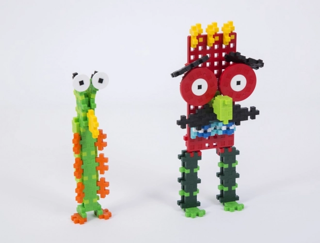 Plus-Plus Kreativset Lerne Monster Bauen