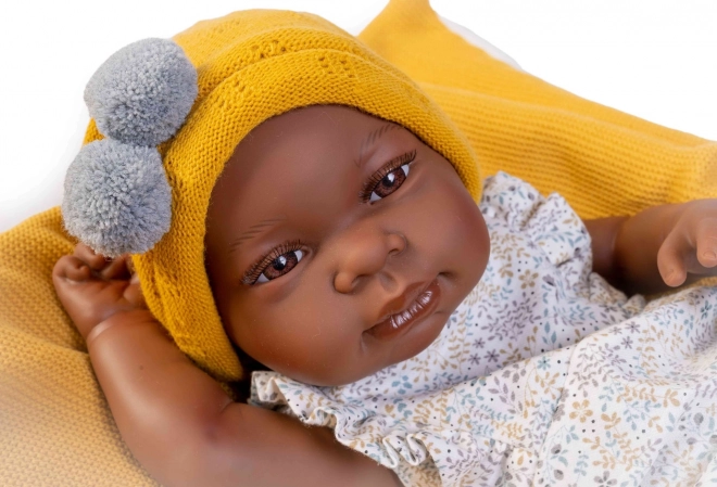 Antonio Juan 50287 MULATO - poupée réaliste bébé avec corps en vinyle intégral - 42 cm