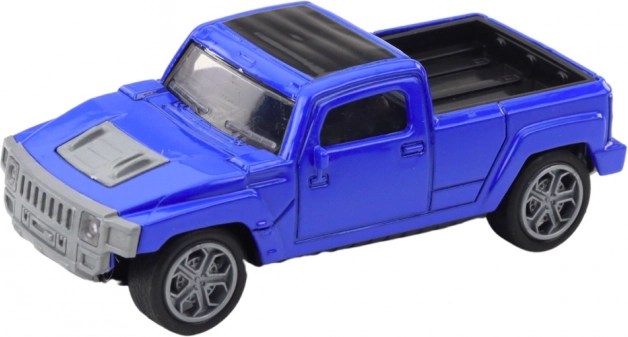 Car Toy Set with Blue Caravan
