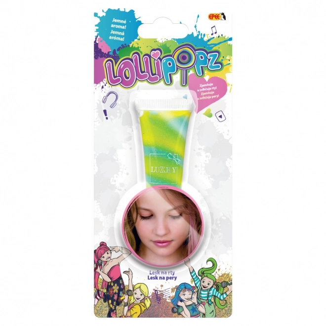 Lipgloss Lollipopz - aquamarijnglans