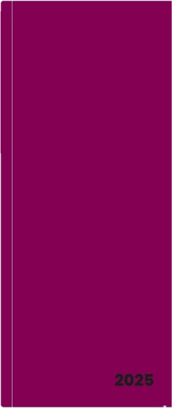 Agenda mensuel élégant 2025 Bordeaux