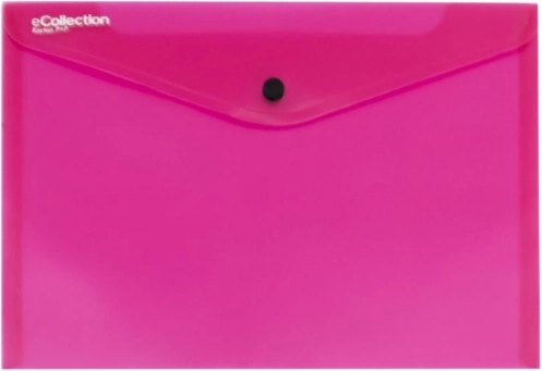 Pochette à pression A4 eCollection rose