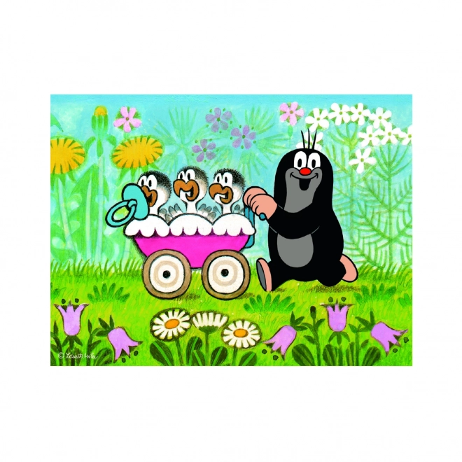 Krtek And Friends Wooden Blocks Set