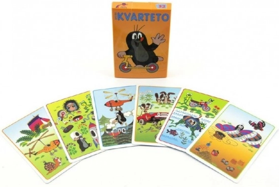 Quartett Der kleine Maulwurf – Kinder-Kartenspiel