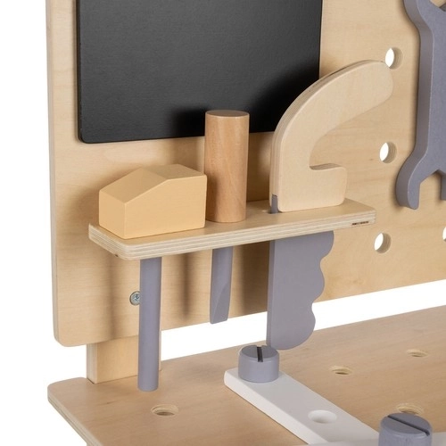 Kruzzel 24820 Kinder houten werkbank met gereedschap