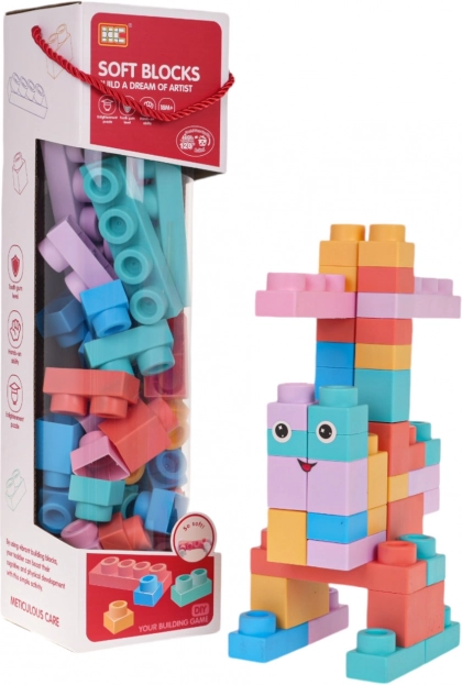 Set of Soft Blocks for Children 44 pcs