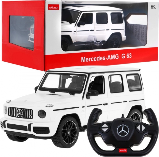 Rastar remote-controlled car 1:14 Mercedes‑AMG G 63 – White