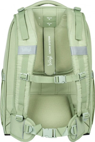 Set voor scholieren BAAGL Skate Max Menthol: rugzak, etui, zak