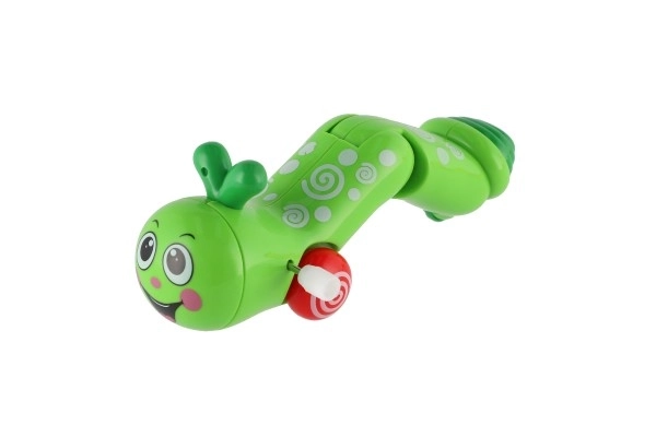 Kruipende plastic worm van 13cm, verkrijgbaar in 6 kleuren, 12 stuks in doos