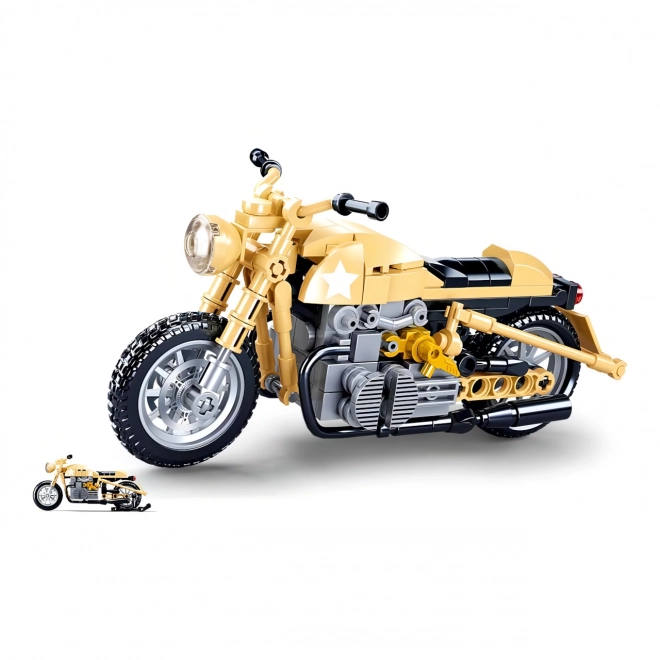 Sluban ModelBricks Legermotorfiets