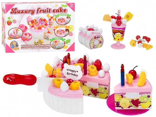 Set verjaardagstaart met klittenband Desserts