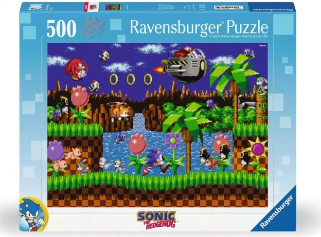 Puzzle Hérisson Sonic 500 pièces