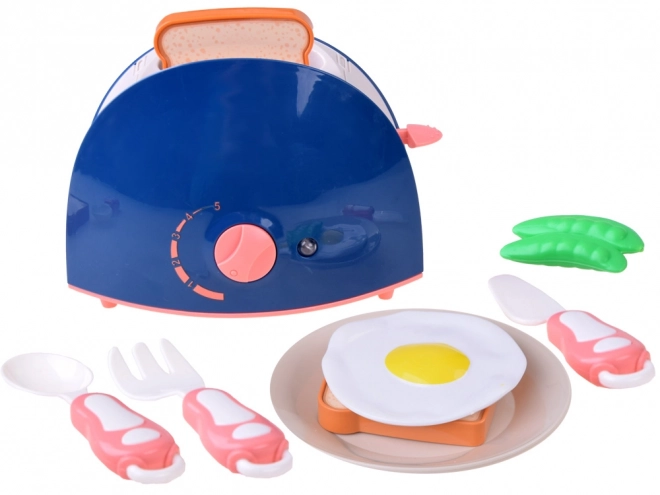 Küchenset für Kinder mit Mixer und Toaster