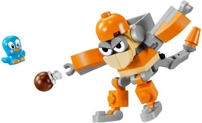Sonic Blocks Kiki and Coconut Attack