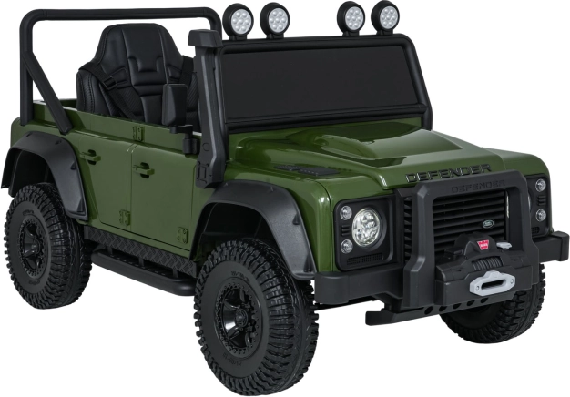 Voiture électrique Land Rover Defender 110 SVX Concept – Vert