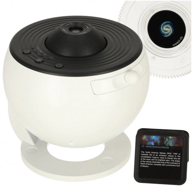Sterrenprojector USB LED planetarium 12 schijven