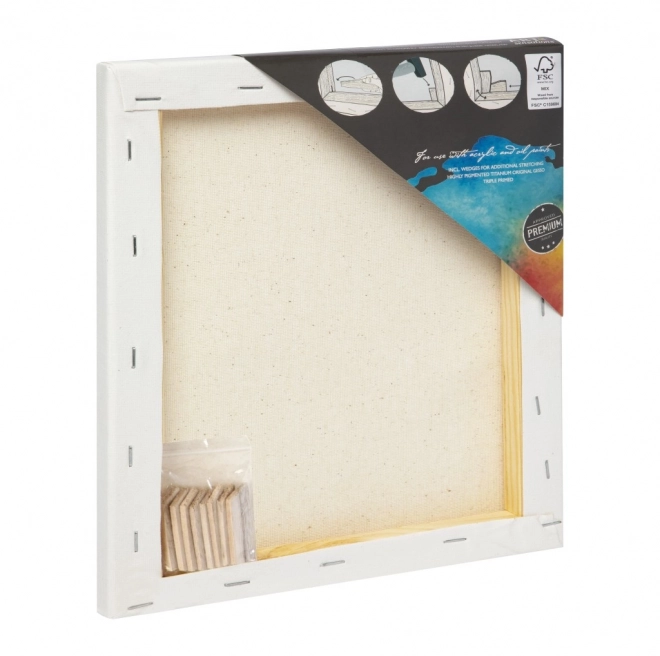 Schildercanvas 30x30 100% katoen