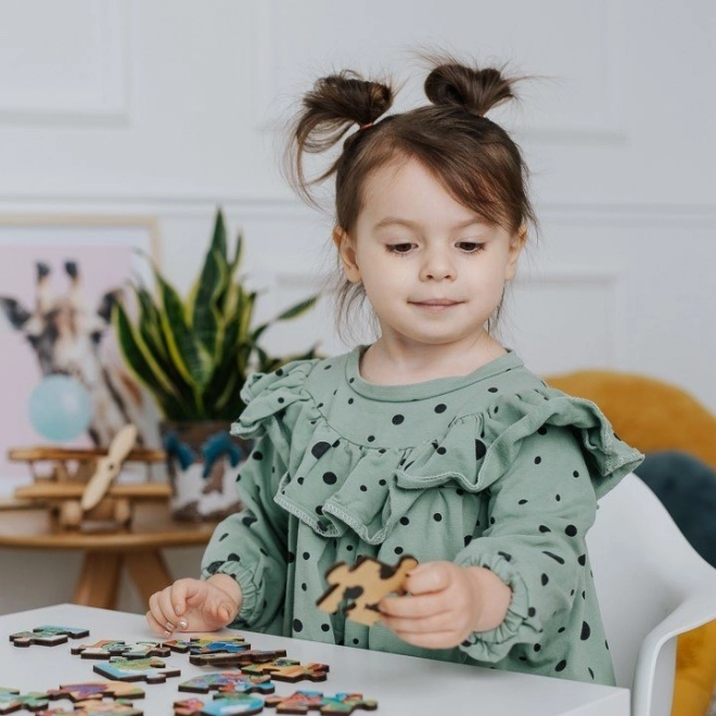 TREFL Houten puzzel Bing: Maak kennis met Bing 24 stukken