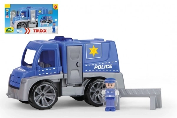 Politieauto met figuurtje