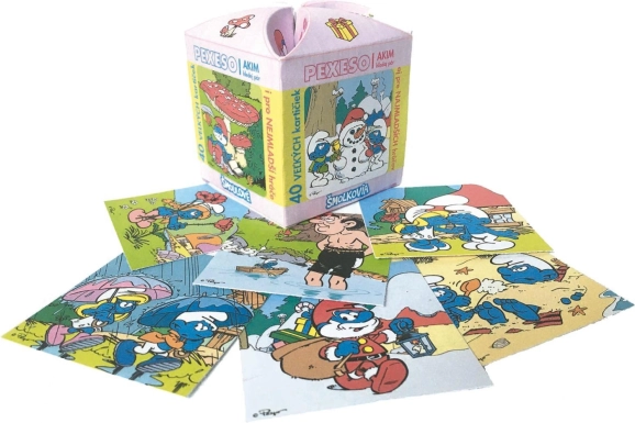 Pexeso Smurfs Maxi - paper social game