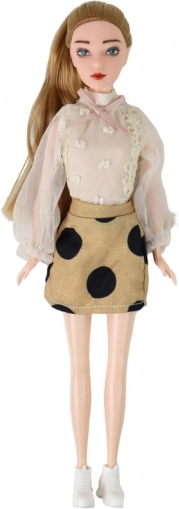 Stylish doll with long blonde hair