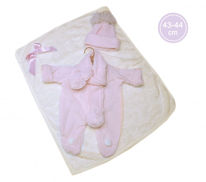 Llorens M843-16 vêtement pour poupée bébé NEW BORN taille 43-44 cm