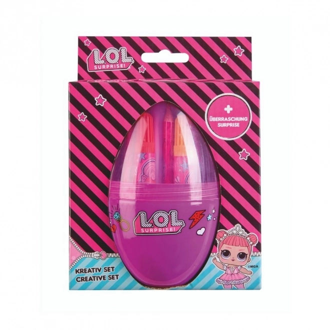 Creative Egg Set with Art Supplies LOL Surprise