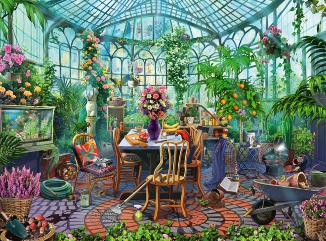 Ravensburger Puzzle Dans la serre 500 pièces