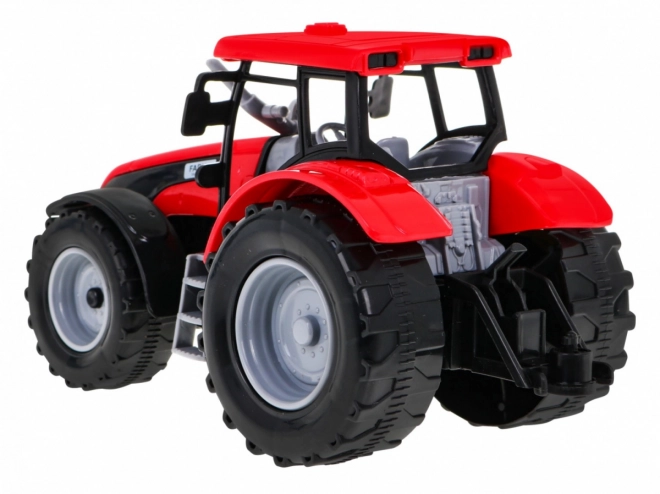 Tractor met hooibak kiepwagen voor kinderen 3+ Beweegbare onderdelen + Wrijvingaandrijving