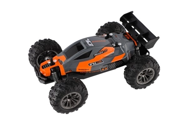 Auto RC Buggy snelheid 2,4GHz plastic 25cm op batterijen in doos 31x14x18cm – Oranje