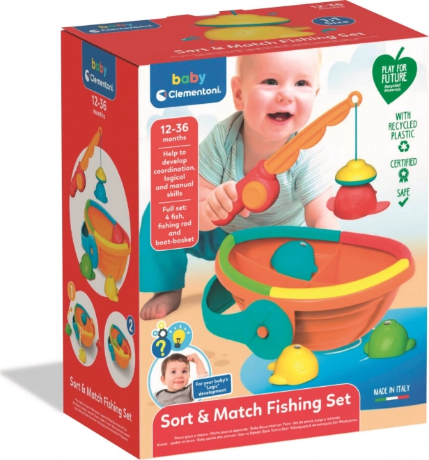 CLEMENTONI BABY Kleurrijk vissen vangen (Play For Future)