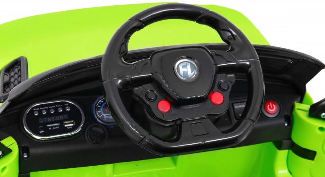 Elektrische auto Land Rapid Racer groen