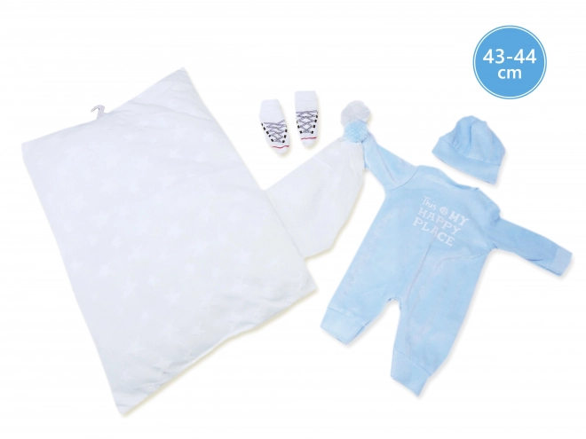 Llorens M844-53 set voor baby pop NEW BORN maat 43-44 cm