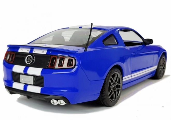 Afstandsbediening auto Ford Shelby GT500 Rastar schaal 1:14 blauw