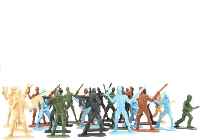 Grote set militaire figuren
