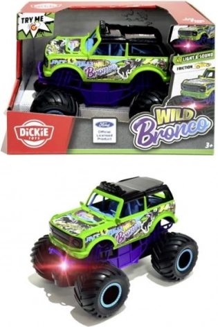 Ford Wild Bronco – vliegwielauto met licht en geluid 18 cm