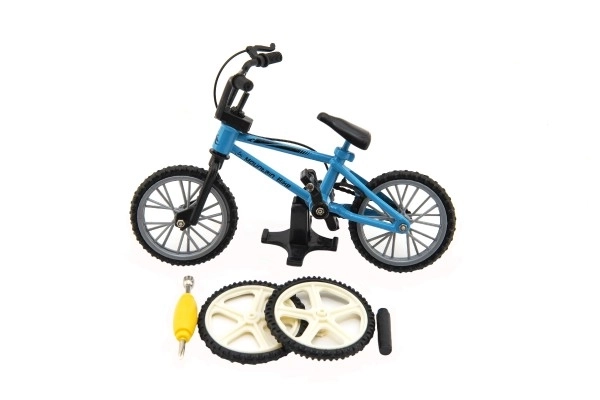 Mini freestyle vingerfiets met accessoires